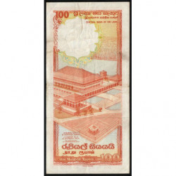 Sri-Lanka - Pick 99b - 100 rupees - Série C/27 - 01/02/1988 - Etat : TB+