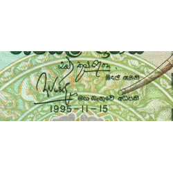 Sri-Lanka - Pick 113a - 1'000 rupees - Série G/55 -15/11/ 1995 - Etat : TTB-
