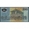 Sri-Lanka - Pick 114b - 200 rupees - Série N/1 - 04/02/1998 - Polymère commémoratif - Etat : TB+