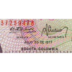Colombie - Pick 413b3 - 2 pesos oro - 20/07/1977 - Etat : SPL