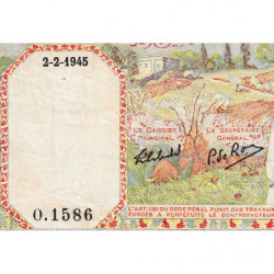 Algérie - Pick 87 - 50 francs - 02/02/1945 - Etat : TTB