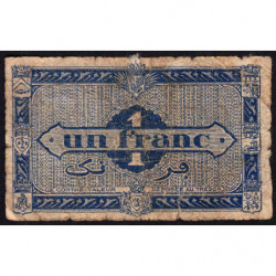 Algérie - Pick 98a - 1 franc - Série B1 - 31/01/1944 - Etat : B