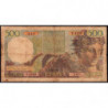 Algérie - Pick 106b_2 - 500 francs - Série V.1109 - 07/09/1956 - Etat : B