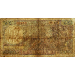 Algérie - Pick 106a_2 - 500 francs - 07/09/1956 - Etat : B
