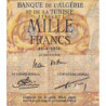 Algérie - Pick 107b_2 - 1'000 francs - Série R.1353 - 14/04/1954 - Etat : TB-
