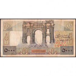 Algérie - Pick 109a_2 - 5'000 francs - Série F.568 - 15/05/1950 - Etat : TTB