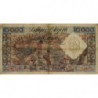 Algérie - Pick 110 - 10'000 francs - 06/05/1956 - Etat : TB+