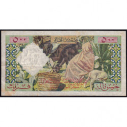 Algérie - Pick 117 - 500 francs - 30/01/1958 - Etat : TTB