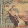 Algérie - Pick 117 - 500 francs - 16/04/1958 - Etat : B