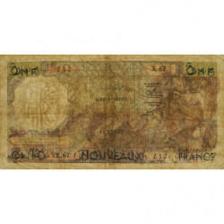 Algérie - Pick 118 - 5 nouveaux francs - 31/07/1959 - Etat : TB-