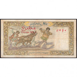 Algérie - Pick 119a_1- 10 nouv. francs - Série B.48 - 31/07/1959 - Etat : TB+