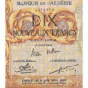 Algérie - Pick 119a_1- 10 nouv. francs - Série B.48 - 31/07/1959 - Etat : TB+
