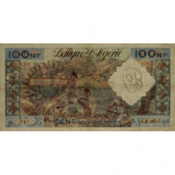Algérie - Pick 121b- 100 nouveaux francs - 25/11/1960 - Etat : pr. SUP