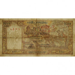 Algérie - Pick 119a_2- 10 nouv. francs - Série D.340 - 29/07/1960 - Etat : TB+
