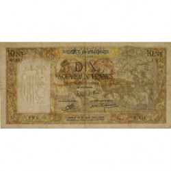 Algérie - Pick 119a_2- 10 nouv. francs - Série W.485 (rempl.) - 25/11/1960 - Etat : TB+