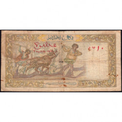 Algérie - Pick 119a_2- 10 nouv. francs - Série J.508 - 25/11/1960 - Etat : B