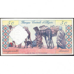 Algérie - Pick 124a - 50 dinars - Série U.89 - 01/01/1964 - Etat : SUP+