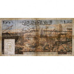 Algérie - Pick 125b - 100 dinars - Série A.1827 - 01/01/1964 - Etat : TB-