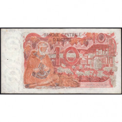 Algérie - Pick 127b - 10 dinars - Série J 019 - 01/11/1970 - Etat : TTB