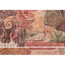 Algérie - Pick 127b - 10 dinars - 01/11/1970 - Etat : B