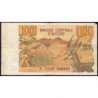 Algérie - Pick 128a - 100 dinars - Série W 005 - 01/11/1970 - Etat : B+