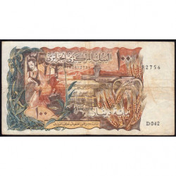 Algérie - Pick 128a - 100 dinars - Série D.042 - 01/11/1970 - Etat : TB-