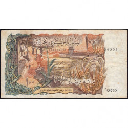 Algérie - Pick 128a - 100 dinars - Série Q.055 - 01/11/1970 - Etat : B+