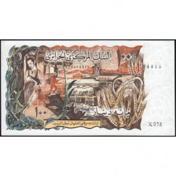 Algérie - Pick 128b - 100 dinars - Série X.078 - 01/11/1970 - Etat : NEUF