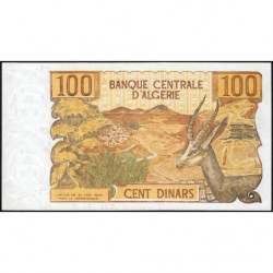Algérie - Pick 128b - 100 dinars - Série X 078 - 01/11/1970 - Etat : NEUF