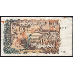 Algérie - Pick 128b - 100 dinars - Série H.086 - 01/11/1970 - Etat : TB-
