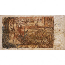 Algérie - Pick 128b - 100 dinars - Série Y 126 - 01/11/1970 - Etat : B+