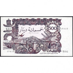Algérie - Pick 129 - 500 dinars - 01/11/1970 - Etat : SPL