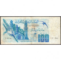 Algérie - Pick 131_1 - 100 dinars - Série 046 - 01/11/1981 - Etat : TB-