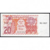 Algérie - Pick 133a_2 - 20 dinars - Série 02 027 - 02/01/1983 (1985) - Etat : SPL