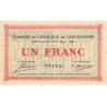 Carcassonne - Pirot 38-17 - 1 franc - 1920 - Etat : TTB+