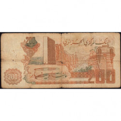 Algérie - Pick 135a_1 - 200 dinars - Série 01 049 - 23/03/1983 - Etat : B