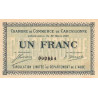 Carcassonne - Pirot 38-21 - 1 franc - Petit numéro - 1922 - Etat : SUP+