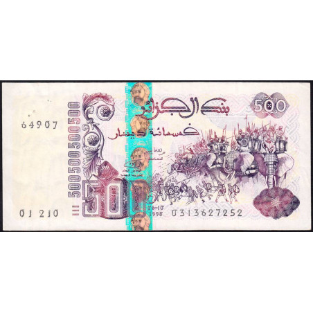 Algérie - Pick 141_2 - 500 dinars - Série 210 - 06/10/1998 (2008) - Etat : TTB+