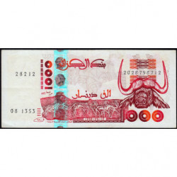Algérie - Pick 142b - 1'000 dinars - 06/10/1998 (2002) - Etat : SUP