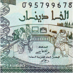 Algérie - Pick 144_1 - 2'000 dinars - Série 10 0639 - 24/03/2011 - Etat : SUP