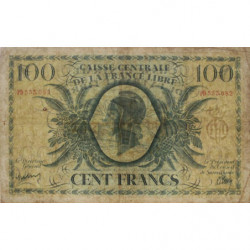 AEF - France Libre - Pick 13 - 100 francs - Série PD - 02/12/1941 - Etat : TB+