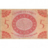 AEF - France Outre-Mer - Pick 15a_7 - 5 francs - Série AM - 02/02/1944 - Etat : B+