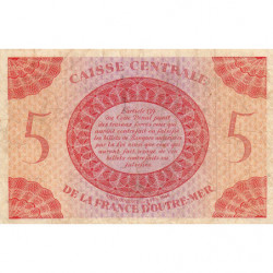 AEF - France Outre-Mer - Pick 15a_7 - 5 francs - Série AM - 02/02/1944 - Etat : TB