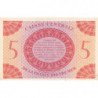 AEF - France Outre-Mer - Pick 15b_7 - 5 francs - Série AV - 02/02/1944 - Etat : SPL