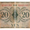 AEF - France Outre-Mer - Pick 17b_7 - 20 francs - Série LL - 02/02/1944 - Etat : TB-
