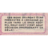 Cette (Sète) - Pirot 41-5 - 1 franc - Série 149 - 11/08/1915 - Etat : NEUF
