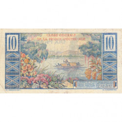 AEF - Pick 21 - 10 francs - Série D.2 - 1947 - Etat : TTB-