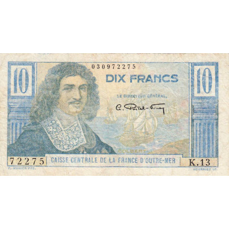 AEF - Pick 21 - 10 francs - Série K.13 - 1947 - Etat : TB