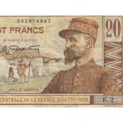 AEF - Pick 22 - 20 francs - Série E.2 - 1947 - Etat : TB