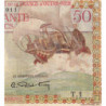 AEF - Pick 23 - 50 francs - Série T.1 - 1947 - Etat : TTB-